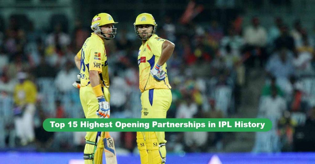 Highest Opening Partnerships