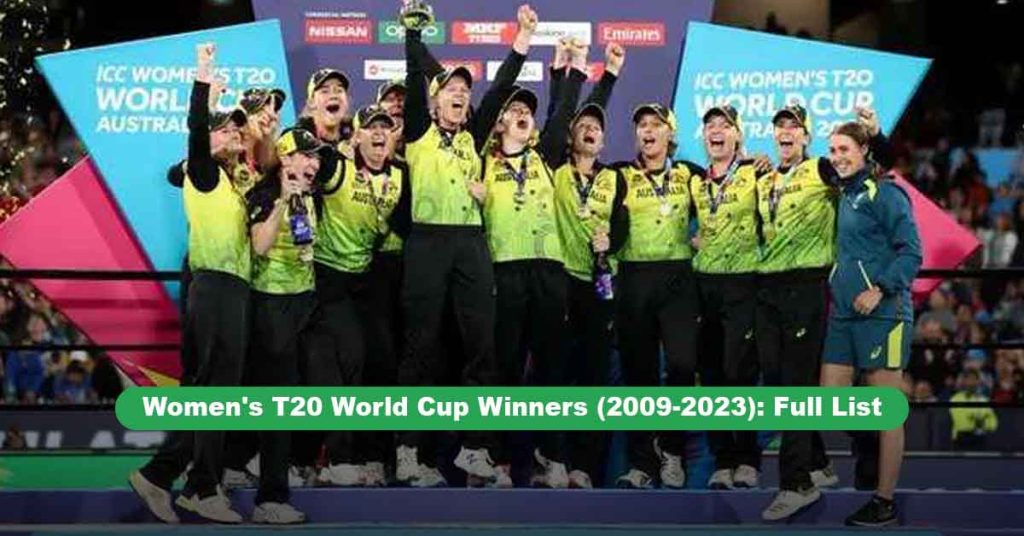 T20 World Cup Winners