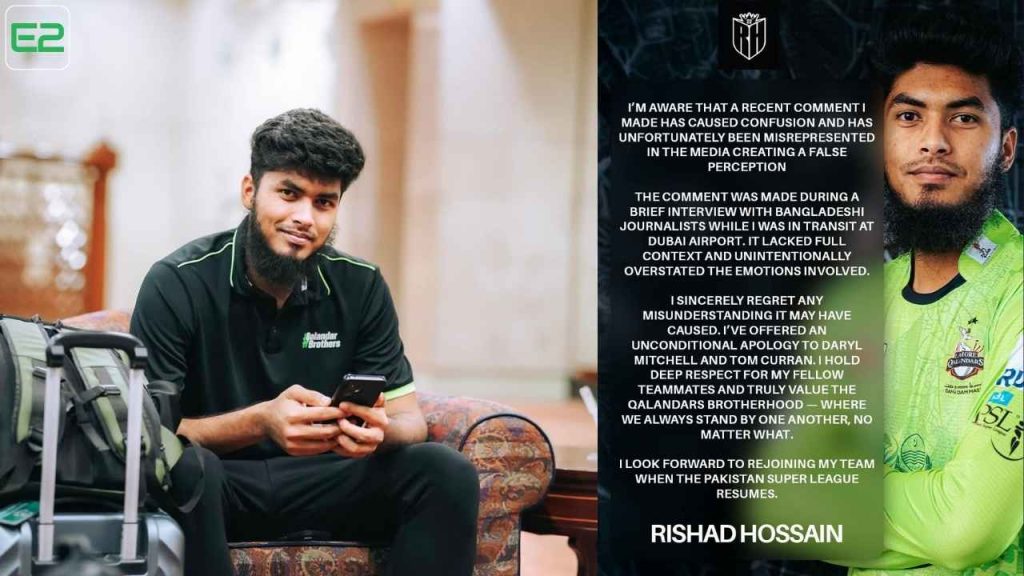 Rishad apologizes for comments about Mitchell-Karen