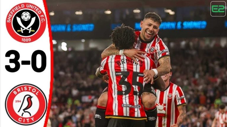 Sheffield United defeat Bristol City to Secure Play-Off Final