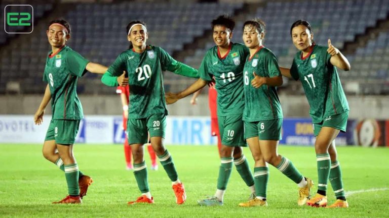 Bangladesh Women's Team Crushes Bahrain 7-0 in Asian Cup Qualifiers