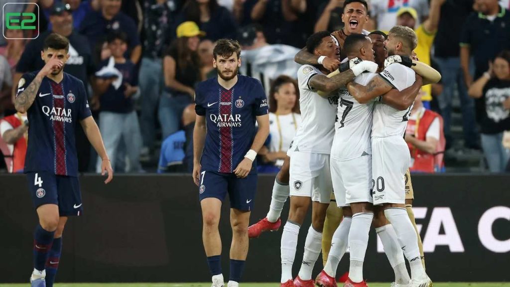 UCL champions PSG fall to Brazilian club Botafogo