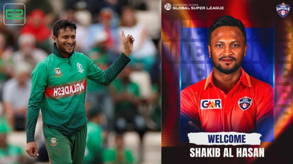Shakib Al Hasan Joins Dubai Capitals for Global Super League