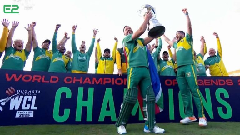 AB de Villiers Shines with Hat-trick of Centuries to Win World Champions of Legends Title