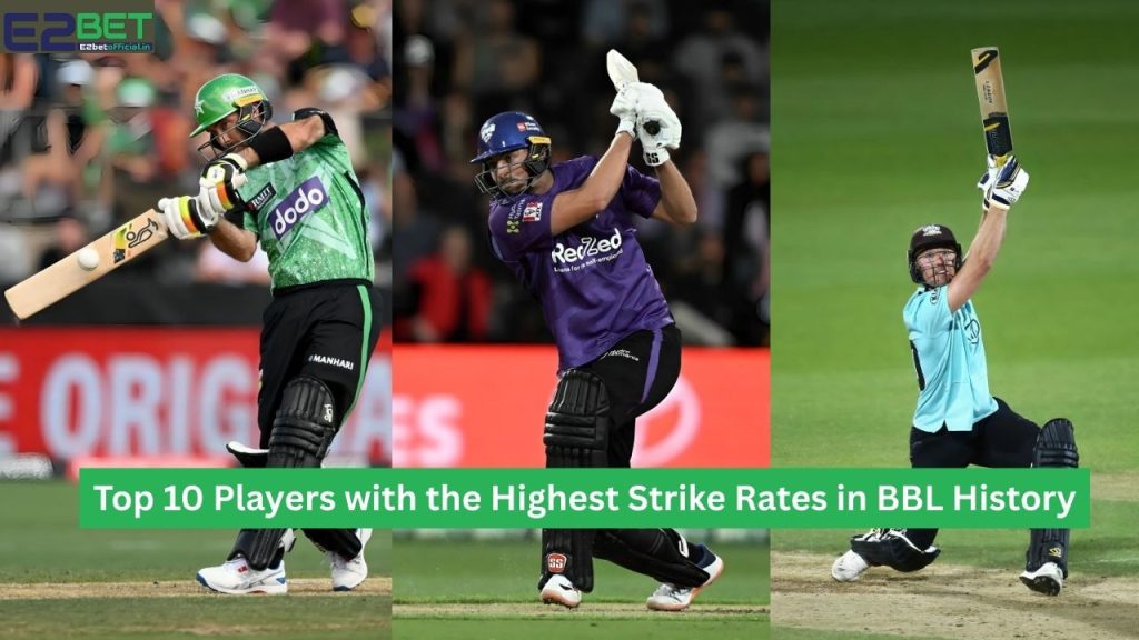 Players with the Highest Strike Rates in BBL History