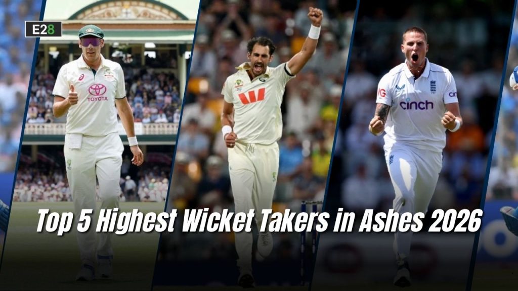 Highest Wicket Takers in Ashes 2026