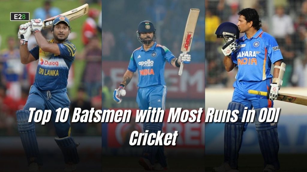 Batsmen with Most Runs in ODI Cricket